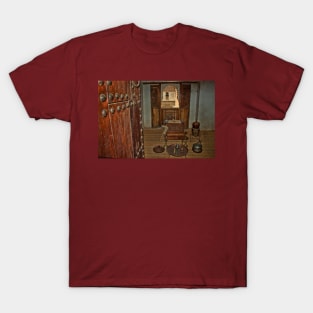 Morocco. Marrakech. Ben Youssef Medersa. Student's room. T-Shirt